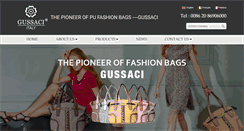 Desktop Screenshot of gussaci.com