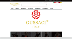 Desktop Screenshot of gussaci.it
