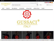 Tablet Screenshot of gussaci.it